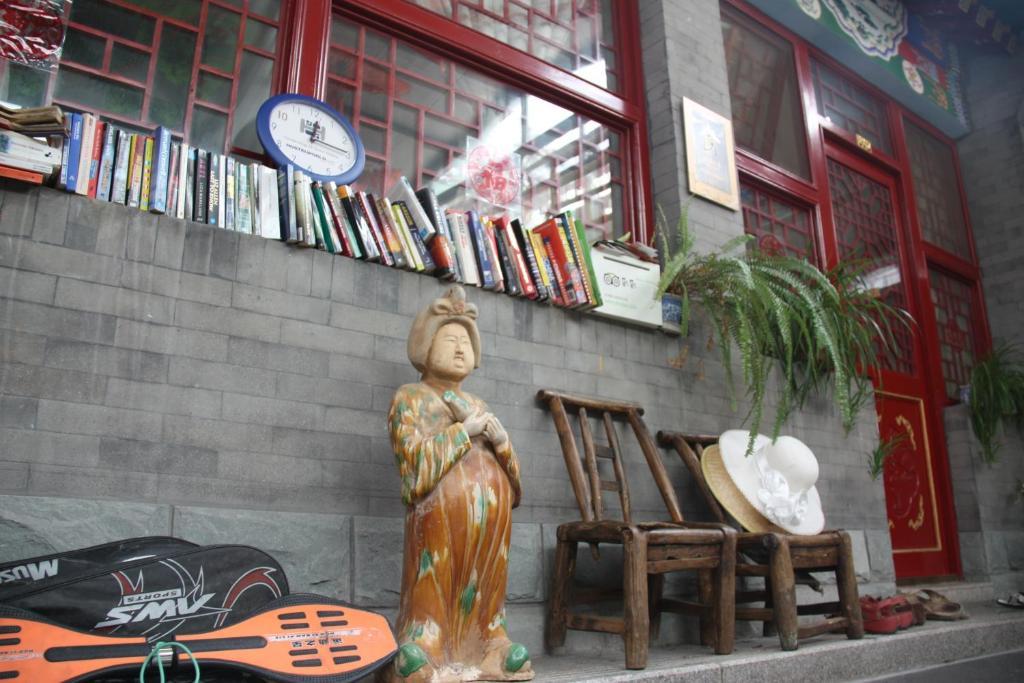 Templeside Deluxe Hutong Hotel Peking Exterior foto