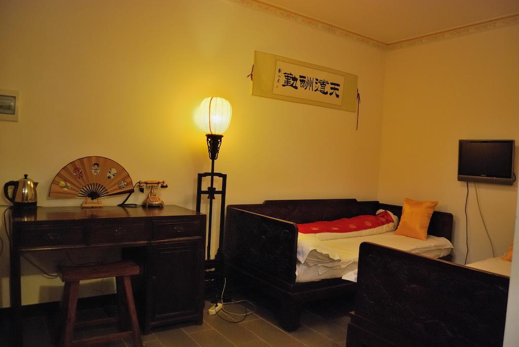 Templeside Deluxe Hutong Hotel Peking Exterior foto