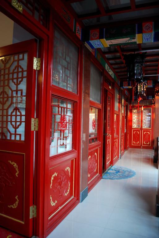 Templeside Deluxe Hutong Hotel Peking Exterior foto